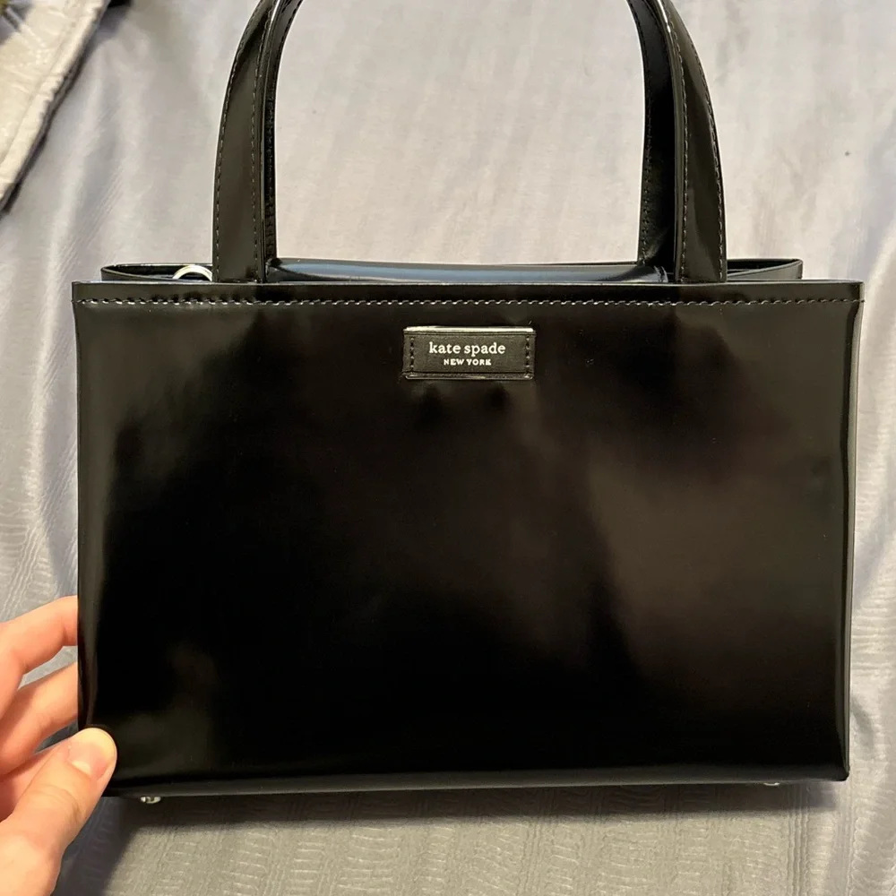kate spade Black Patent Leather Satchel